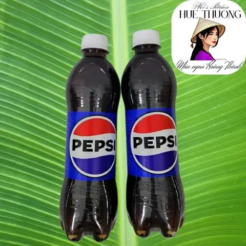 Hình ảnh Nước Ngọt Pepsi kèm ly đá ( 1 chai và 1 ly đá ) 