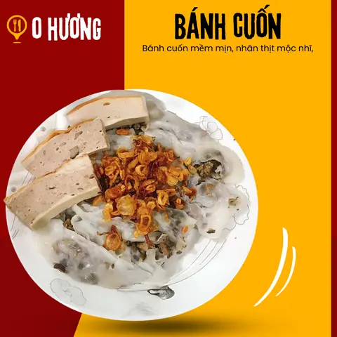 Hình ảnh Bánh cuốn nhân thịt mộc nhĩ 1 cái