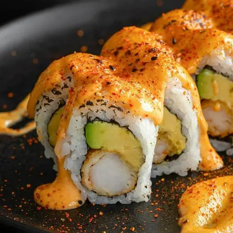 Hình ảnh Spicy Ebi Tempura Roll