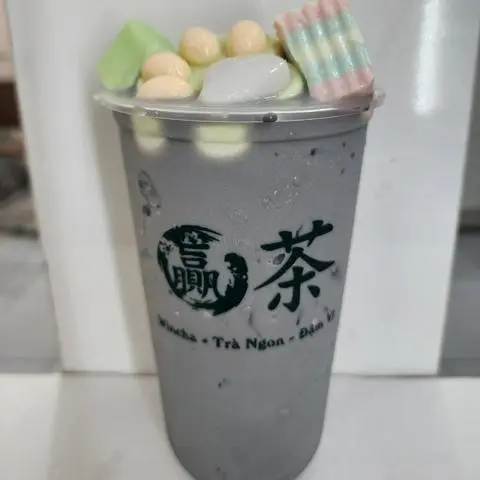 Hình ảnh Trà Sữa Thân Tre Full Set Size L