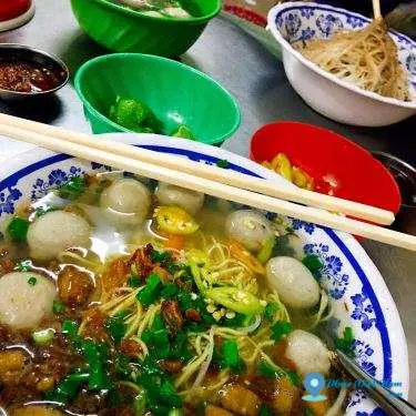 Hình ảnh HỦ TIẾU BÒ VIÊN ( KHÔ )