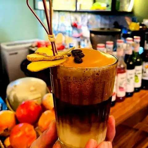 Hình ảnh Trà gừng cafe cốc 500ml