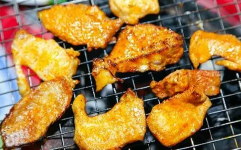 Hình ảnh Vú Heo Nướng Sate