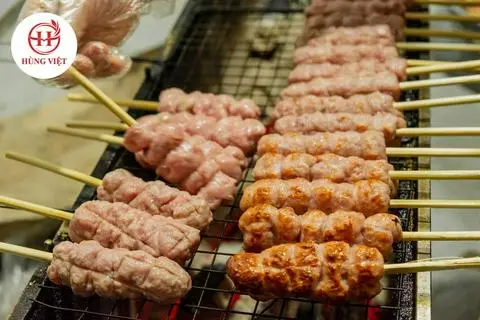 Hình ảnh Nem nướng hồ lô/cây