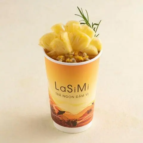 Hình ảnh Trà ô long dứa chanh dây