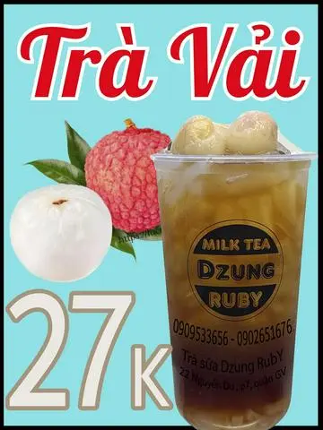 Hình ảnh trà vải