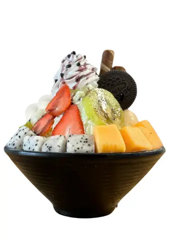 Hình ảnh Bingsu trái cây nhiệt đới