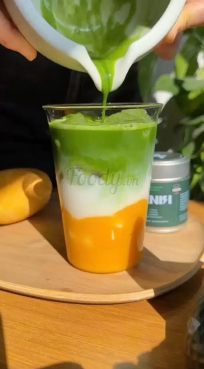 Hình ảnh Matcha Latte Xoài