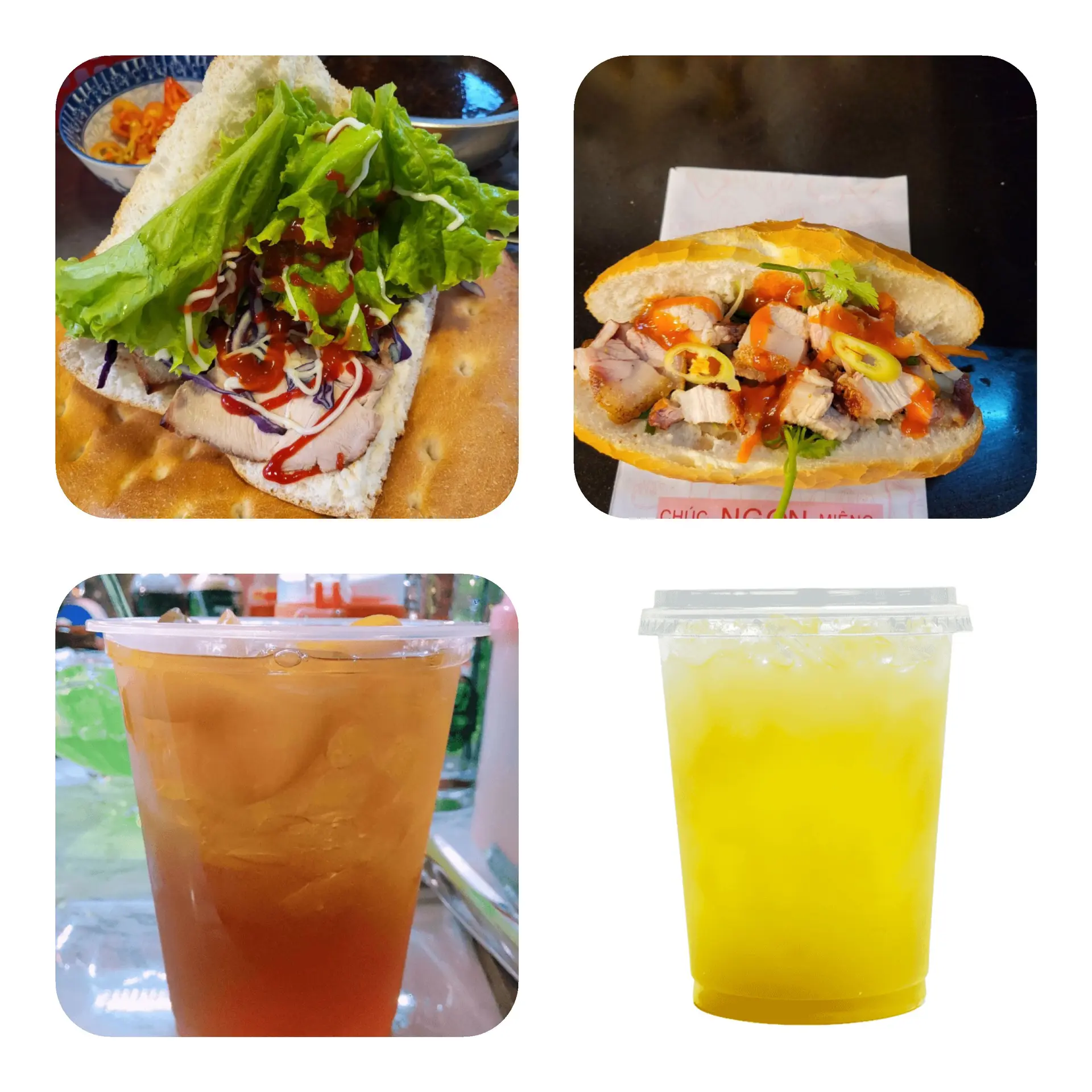 Hình ảnh Combo Thổ nhĩ kỳ + Heo quay + Hồng Trà + Nước mía 