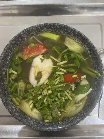 Hình ảnh Canh chua bông lau