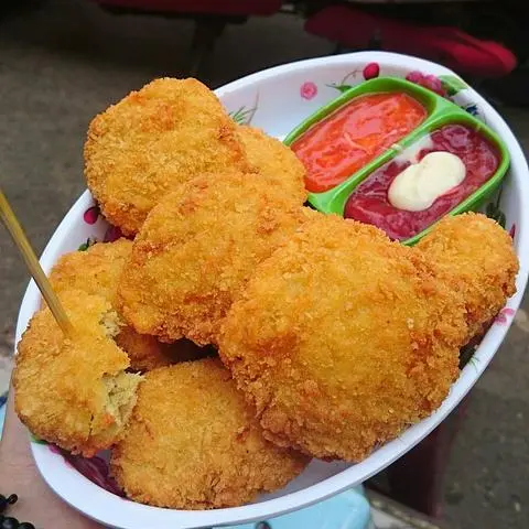 Hình ảnh bánh gà chiên