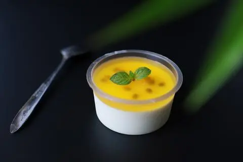Hình ảnh Bánh panna cotta chanh dây
