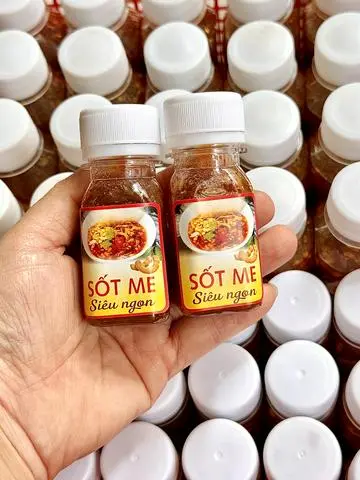Hình ảnh SỐT ME CHUA NGỌT Chai Nhỏ 50-60Gr