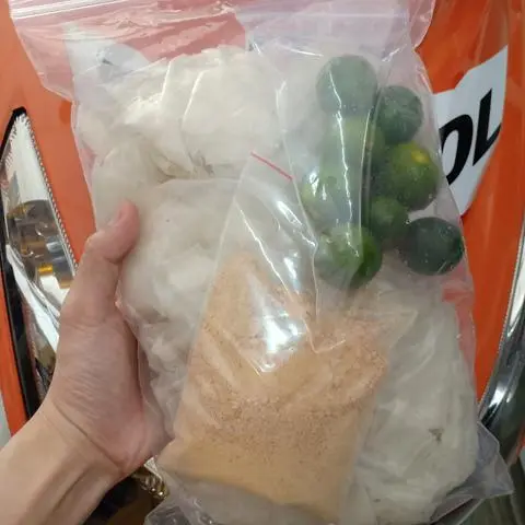 Hình ảnh Combo 300gr Rìa Phơi Sương Muối Nhuyễn Tắc