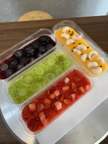 Hình ảnh 1 Panna Cotta (Trang trí trái cây tươi)