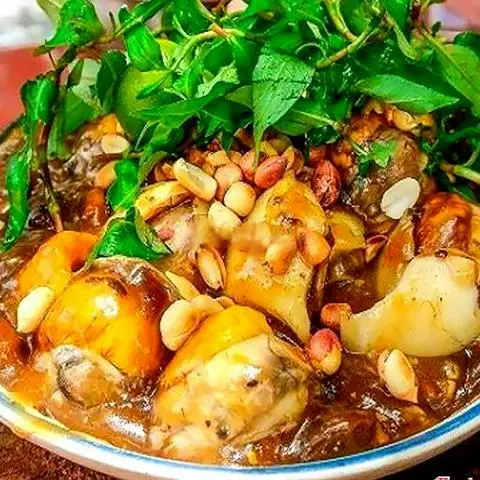 Hình ảnh 2 Chục Cút Lộn Xào Me +3 Cây Cá Viên Chiên+2 Phần Bắp Nếp Xào Xúc Xích