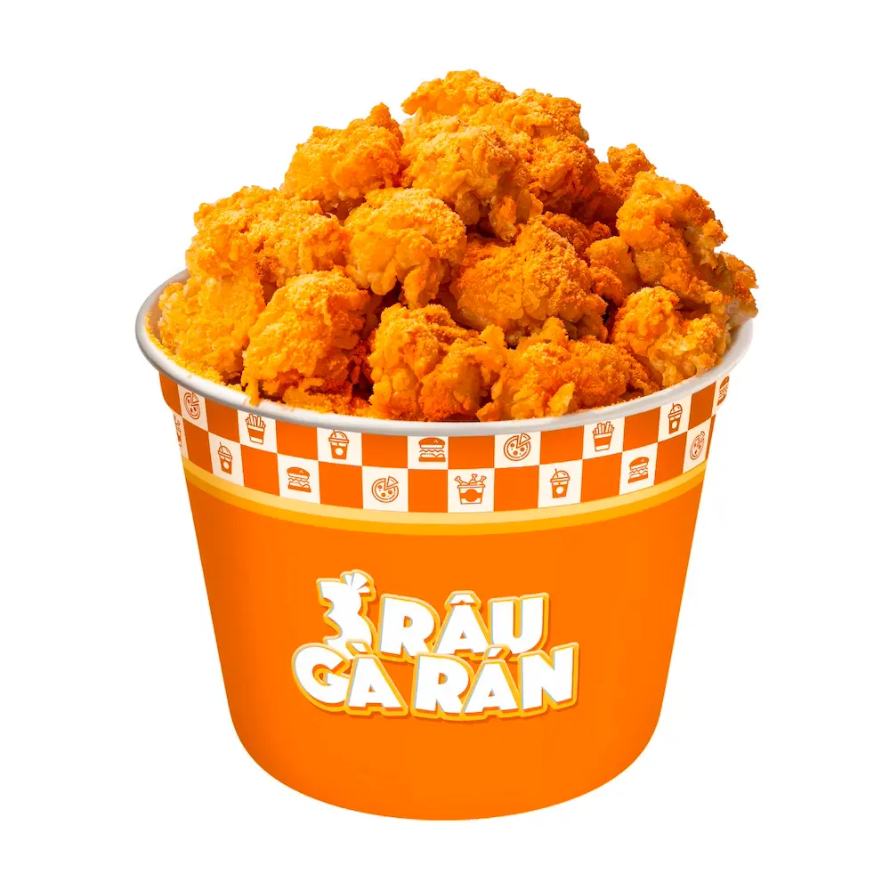 Hình ảnh Gà viên lắc phô mai