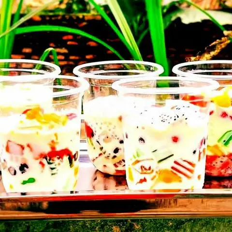 Hình ảnh Trái cây dầm sốt phomai