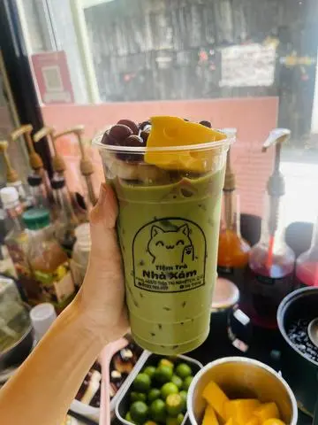 Hình ảnh Trà sữa Matcha fulltopping 