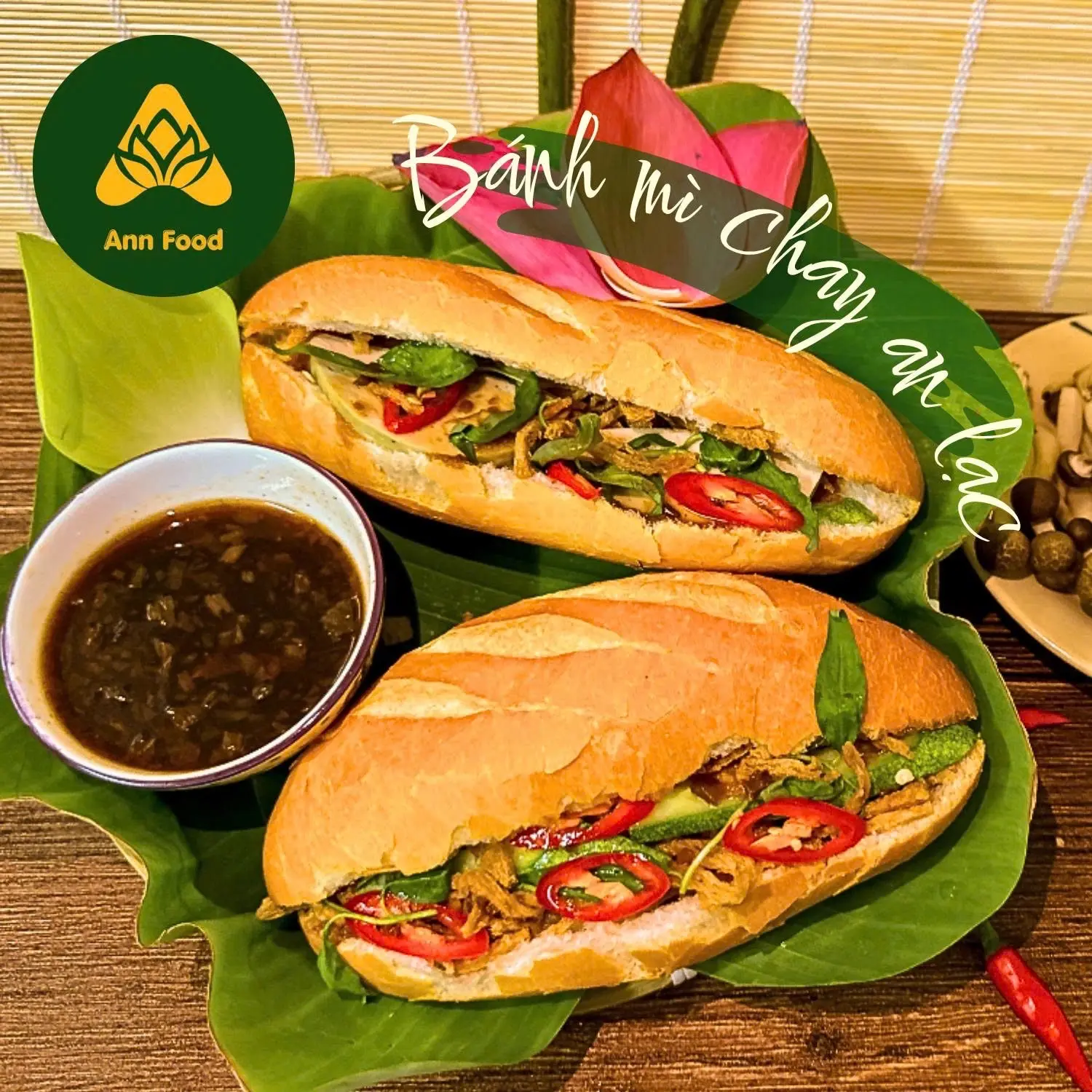 Hình ảnh Bánh mì chay an lạc