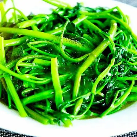 Hình ảnh Rau muống xào tỏi - Stir-fried morning glory-garlic