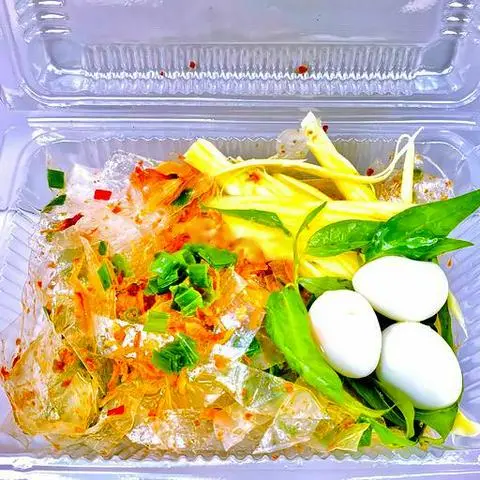 Hình ảnh Satế mỡ hành