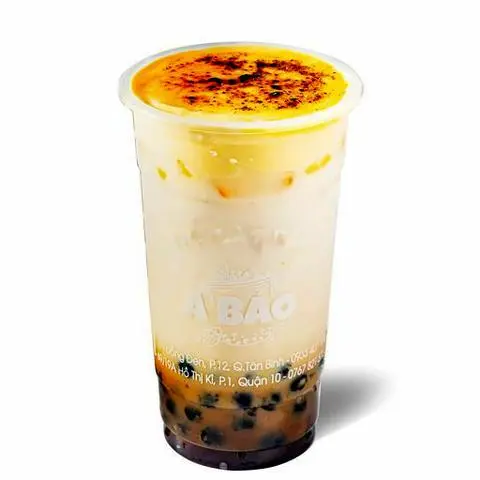 Hình ảnh Sữa Tươi Đường Đen Kem Trứng Cháy