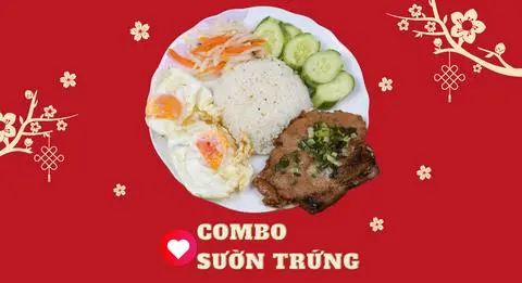 Hình ảnh Cơm Tấm Sườn - Trứng