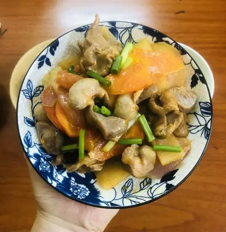 Hình ảnh Su Hào Xào Mề Gà ( Ko Cơm )