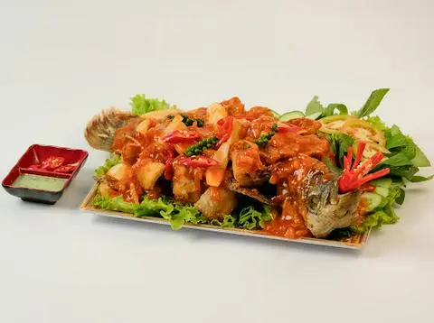 Hình ảnh Cá tai tượng sốt chua ngọt