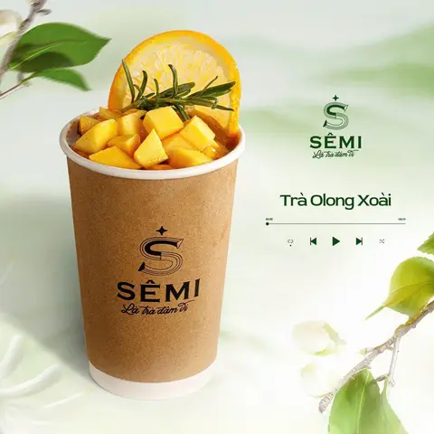 Hình ảnh Trà Olong Xoài