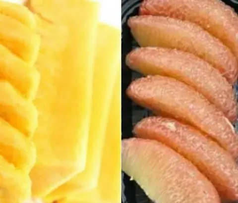 Hình ảnh Bưởi và Thơm Muối Tây Ninh lạnh ngon 600gr