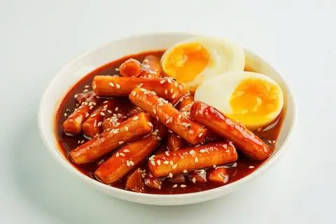Hình ảnh Tokbokki chay