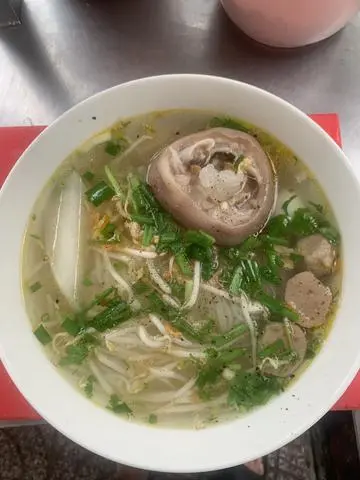 Hình ảnh Hủ tiếu giò bò viên 