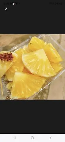 Hình ảnh Thơm gọt sẵn 500gr