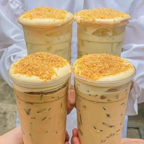 Hình ảnh Cà phê kem dừa nướng - M