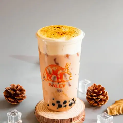 Hình ảnh Trà Oolong Sữa Kem Trứng Nướng