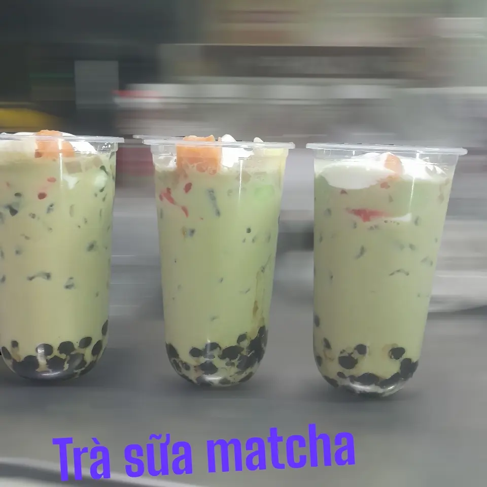 Hình ảnh Trà sữa matcha L