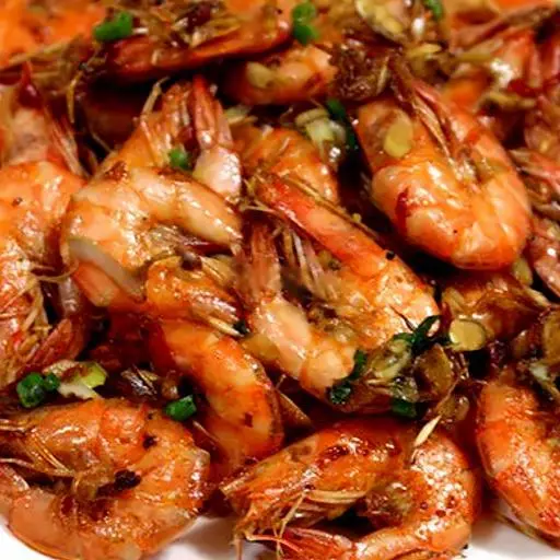 Hình ảnh Tôm xào sa tế
