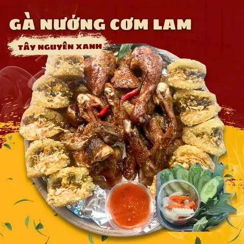 Hình ảnh combo 5 : GÀ NƯỚNG ƯỚP MẬT ÔNG 