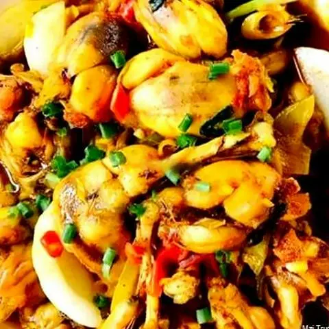 Hình ảnh Cơm ếch xào lăn