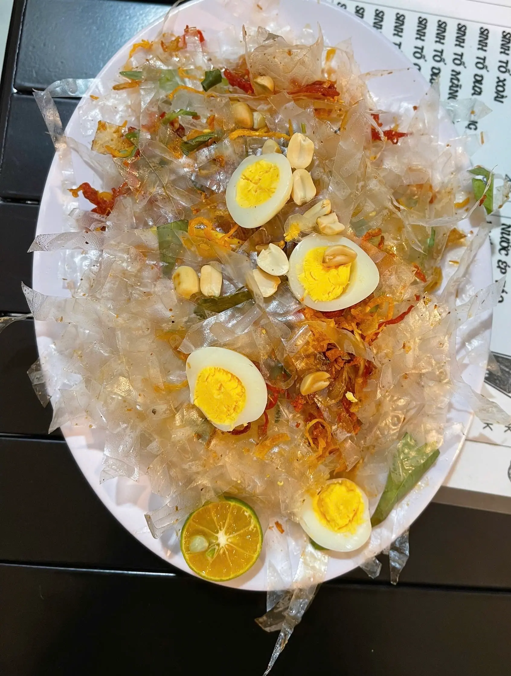 Hình ảnh Bánh tráng trộn
