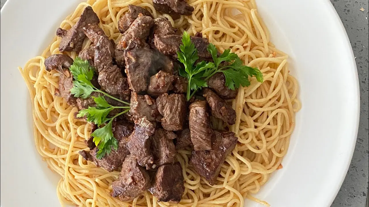 Hình ảnh Mì xào bò - Trà Tắc
