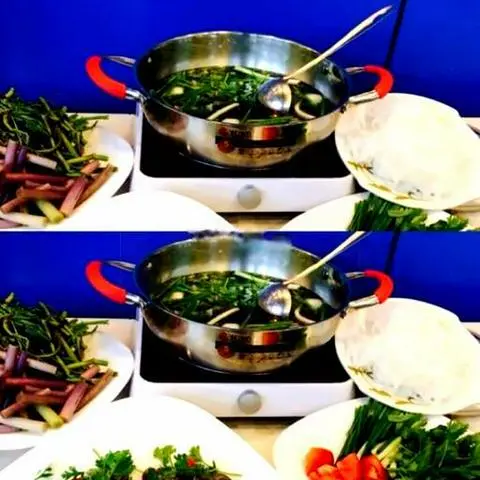 Hình ảnh Lẩu ếch lá giang - 2 con