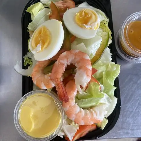 Hình ảnh Salad Tôm sốt chanh dây 
