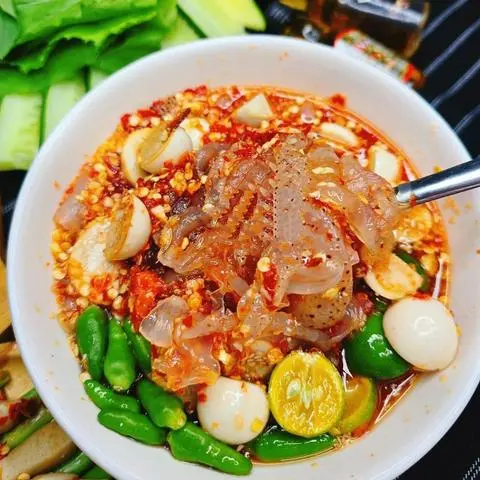 Hình ảnh Sứa ngâm mắm nhĩ cà pháo (800g) 
