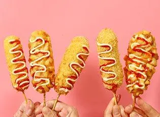 Hình ảnh Hot dog phô mai
