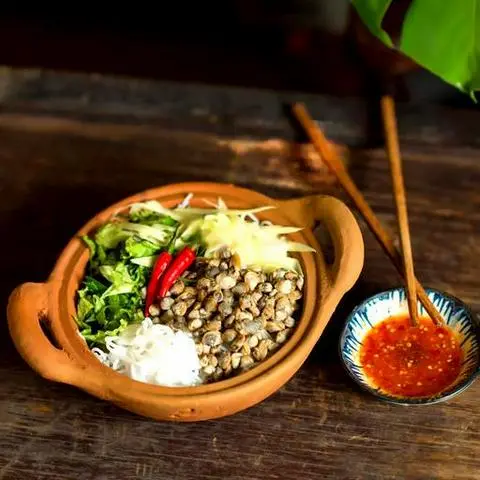 Hình ảnh Bún hến trộn - Xộp