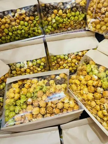 Hình ảnh bắp rang bơ kiểu Mỹ túi 500gr mix vị