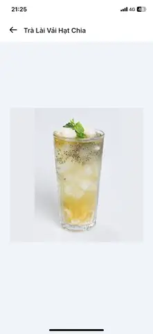 Hình ảnh Trà Lài Vải Hạt Chia